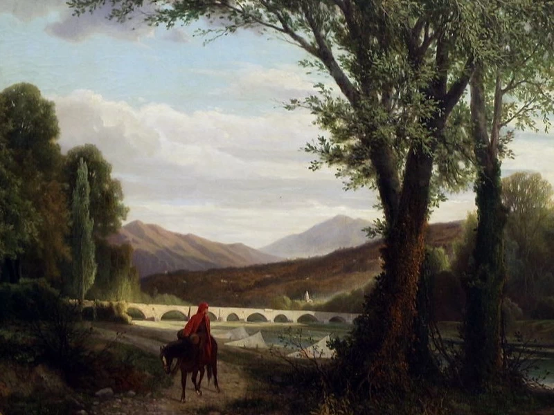 1825-Tammar Luxoro - Lentella, intra Siestri e Chiavari s'aduna una fiumana bella